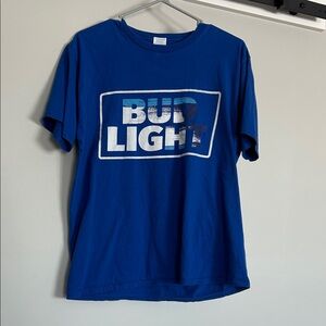 Men's Bud Light Blue T-Shirt